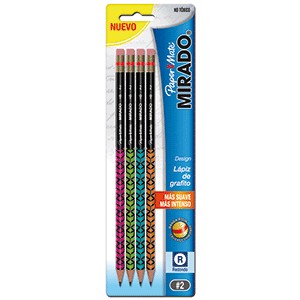 LAPIZ MIRADO DESIGN 4 PIEZAS