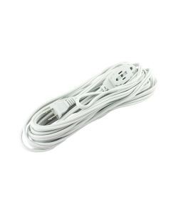 Extensión blanca contactos polarizados 8m