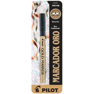 MARCADOR PERMANENTE B1 ORO PUNTO EXTRA FINO