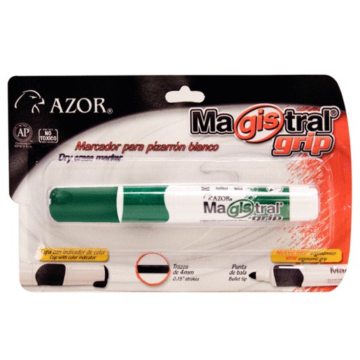 MAGISTRAL GRIP VERDE PUNTA BALA B/1