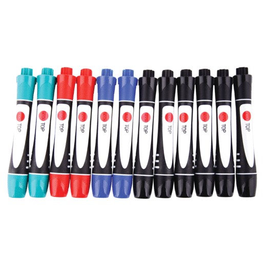 MARCADOR PARA PIZARRON BLANCO CAJA CON 12