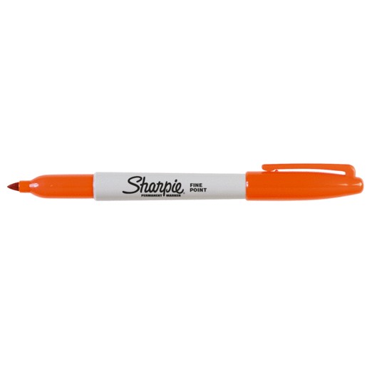 MARCADOR SHARPIE SINGLES PUNTO FINO NARANJA