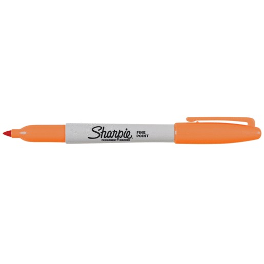 MARCADOR SHARPIE SINGLES FINO MANDARINA