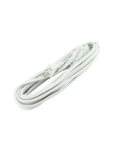 Extensión blanca contactos polarizados 5m