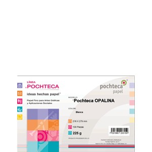 CARTULINA OPALINA CARTA CON 100 HOJAS POCHTECA