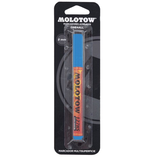 MARCADOR ACRILICO MOLOTOW 2MM 1PZ AZUL