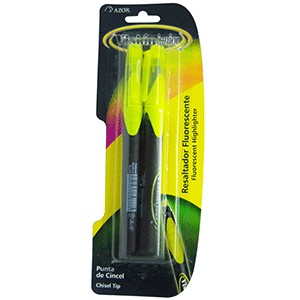 MARCATEXTOS VISION JR COLOR AMARILLO AZOR CON 2 PI