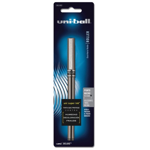 PLUMA UNIBALL DELUXE .5MM T1 NEGRO