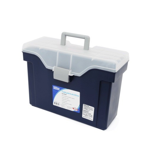 CAJA DE PLASTICO OFFICE DEPOT ARCHIVO CARTA Y OFICO