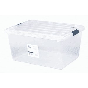 CAJA DE PLASTICO IRIS CLEAR-STACKS 41.5 LITROS