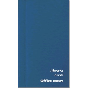 LIBRETA DE NIVEL OFFICE DEPOT