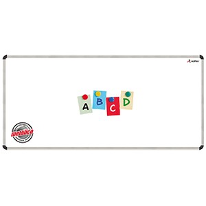 PIZARRON BLANCO METALICO UNIVERSITARIO 120X450