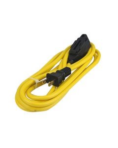 Extensión amarilla de 2 conductores, 3m