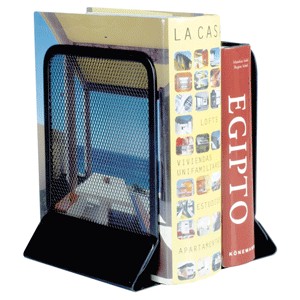 SUJETA LIBROS MESH COLOR NEGRO OFFICE DEPOT