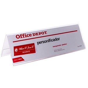 PERSONIFICADOR DE ACRILICO OFFICE DEPOT