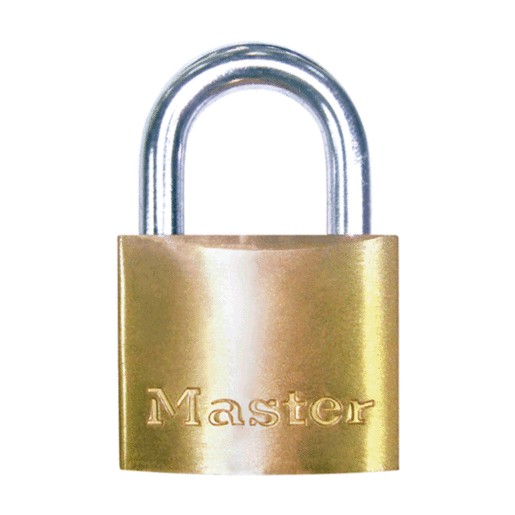 CANDADO MASTER LOCK DE LATON CHICO LINEA ECONOMICA
