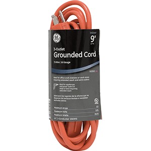 EXTENSION GENERAL ELECTRIC 3 CLAVIJAS 9 NARANJA