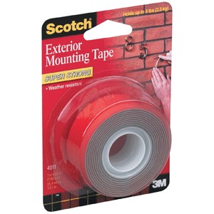 CINTA DE MONTAJE SCOTCH P/EXTERIORES 24MM X 1.5M