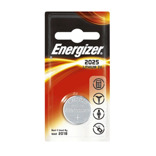 PILA ENERGIZER LITIO 2025 3V P/RELOJ Y CALCULADORA