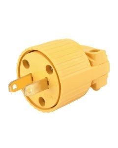 Clavija plástica polarizada