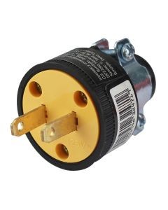 Clavija reforzada sin tierra