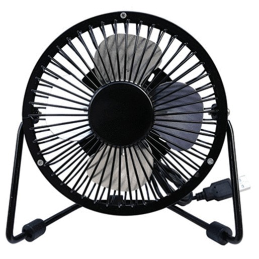 VENTILADOR RED TOP 4 PULGADAS CONECTOR USB NEGRO