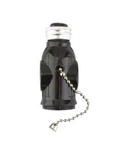 Portalámpara tipo ladrón con contacto, blister