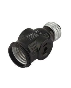 Portalámpara tipo ladrón sencillo, con contacto grane ...