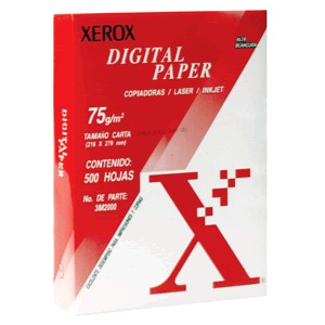 PAPEL DIGITAL TAMANO CARTA RESMA CON 500 HOJAS XEROX