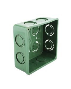 Caja de registro sin tapa 4" X 4", paquete  ...