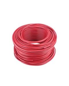 Cable ligero color rojo 12 AWG, 100m