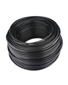 Cable ligero color negro 12 AWG, 100m