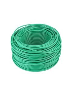 Cable ligero color verde 12 AWG, 100m