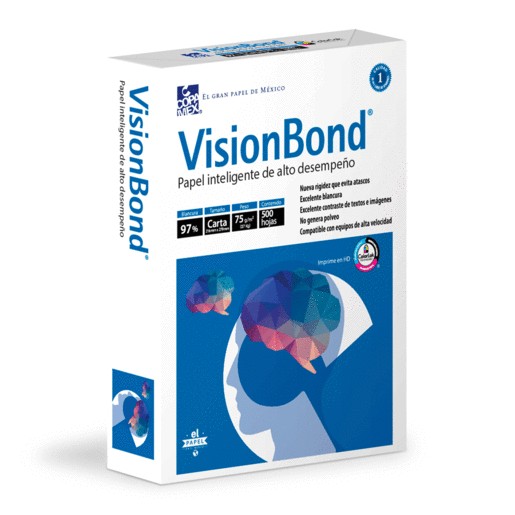 RESMA VISION BOND CARTA CON 500 HOJAS COPAMEX