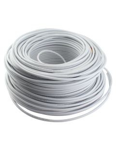 Cable ligero color blanco 10 AWG, 100m