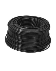 Cable ligero color negro 10 AWG, 100m