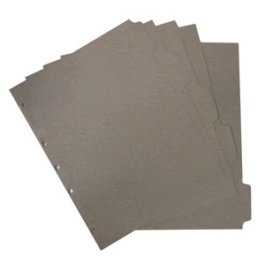 SEPARADORES INDICE WILSON JONES 8 DIV ECOLOGICOS