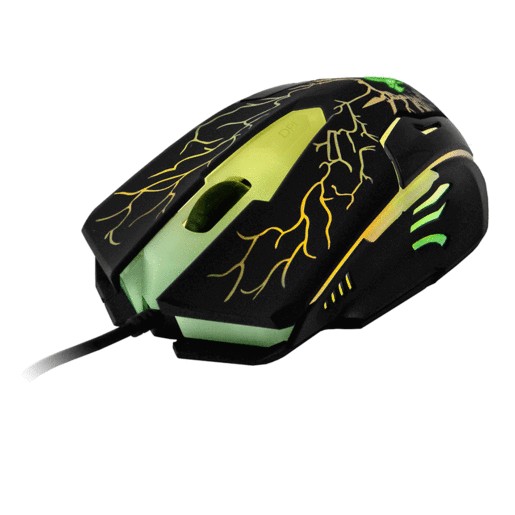 MOUSE ALAMBRICO EAGLE WARRIOR 7 VARIOS COLORES