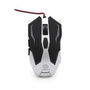MOUSE ALAMBRICO SPECTRA GAMER METALICO ILUMINADO