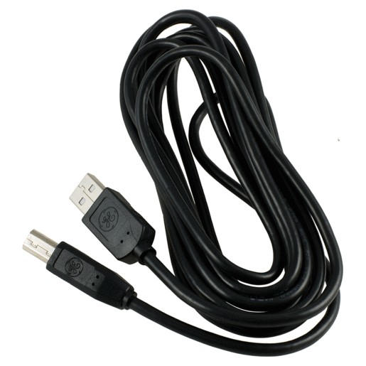 CABLE USB 2.0 GENERAL ELECTRIC (3 MTS, A/B MACHO)