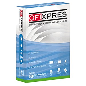 RESMA OFIXPRES AZUL CARTA 75GR