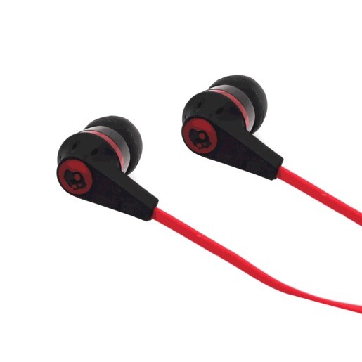 AUDIFONOS IN EAR SKULLCANDY INKD NEGRO/ROJO