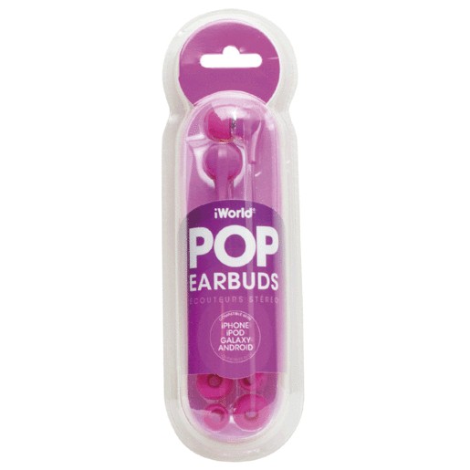 AUDIFONOS IN EAR IWORLD POP