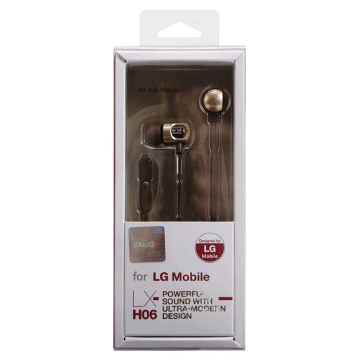 AUDIFONOS IN EAR LG MIC DORADO