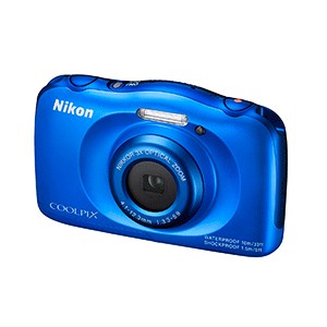 CAMARA DIGITAL NIKON COOLPIX S33 ACUATICA AZUL