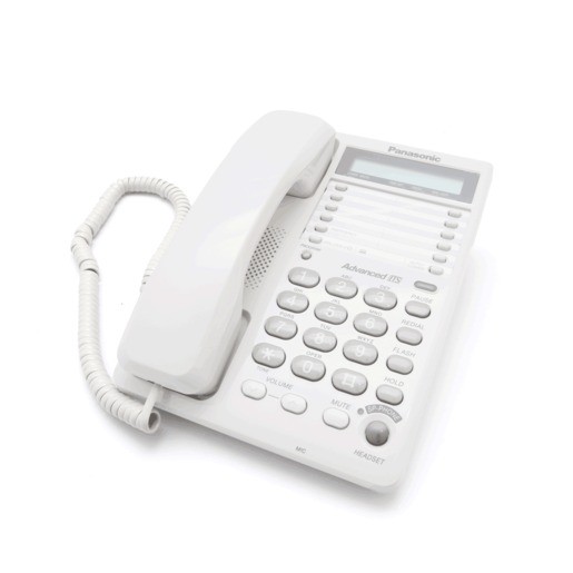 TELEFONO ALAMBRICO PANASONIC KXTS108MEW