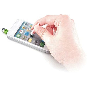 STYLUS PEN MINI C/PLUG PARA CELULAR C/DISENO