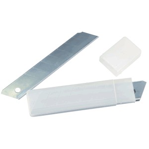 NAVAJAS PARA CUTER OFFICE DEPOT DE 18MM PAQUETE 10