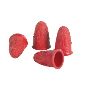 DEDAL DE HULE OFFICE DEPOT TAMANOS SURTIDOS 10 PK