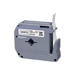 CINTA BROTHER M NEGRO/BLANCO 1/2 12MM